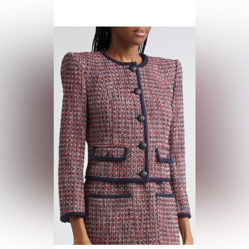 NWT Veronica Beard Tweed Blazer